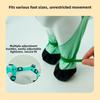 Breathable Dog Rain Boots Adjustable Pets Paws Protector Easy To Use Dog Suspender Boots  Walking