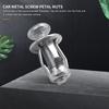 HICCYRODLY 20pcs M6x25 Jack Nut Car Metal Screw Petal Nut with Hollow Wall Iron Skin Screw