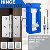 Door Hinge Jig Door Hinge Mortiser Hinge Installation Kit Door Hinge Router Template For 3 Inch To 5 Inch Hinges