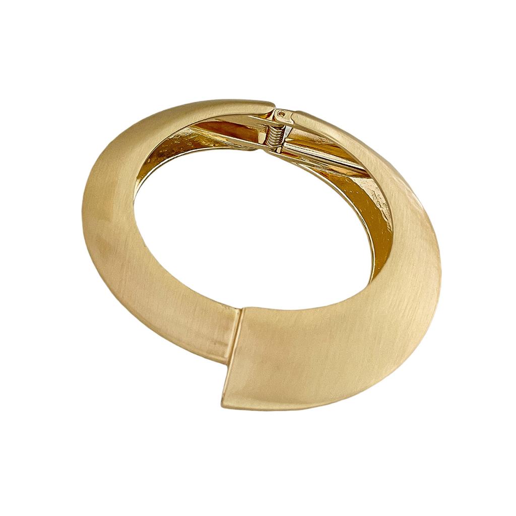 Fashionable Hip Hop Bangles Irregular Wide Cuff Geometric Bracelets Alloy Texture Perfect for Parties and Daily Wear