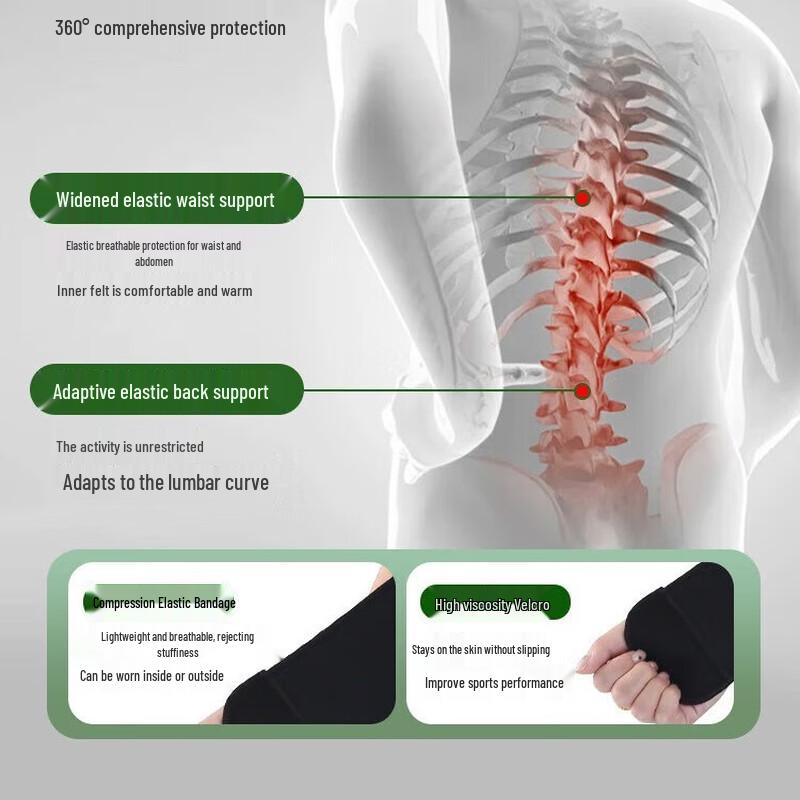 Спортивный пояс-поддержка поясницы Yimai