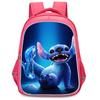Stitch Peripheral Anime Backpack Men'S And Women'S School Bags