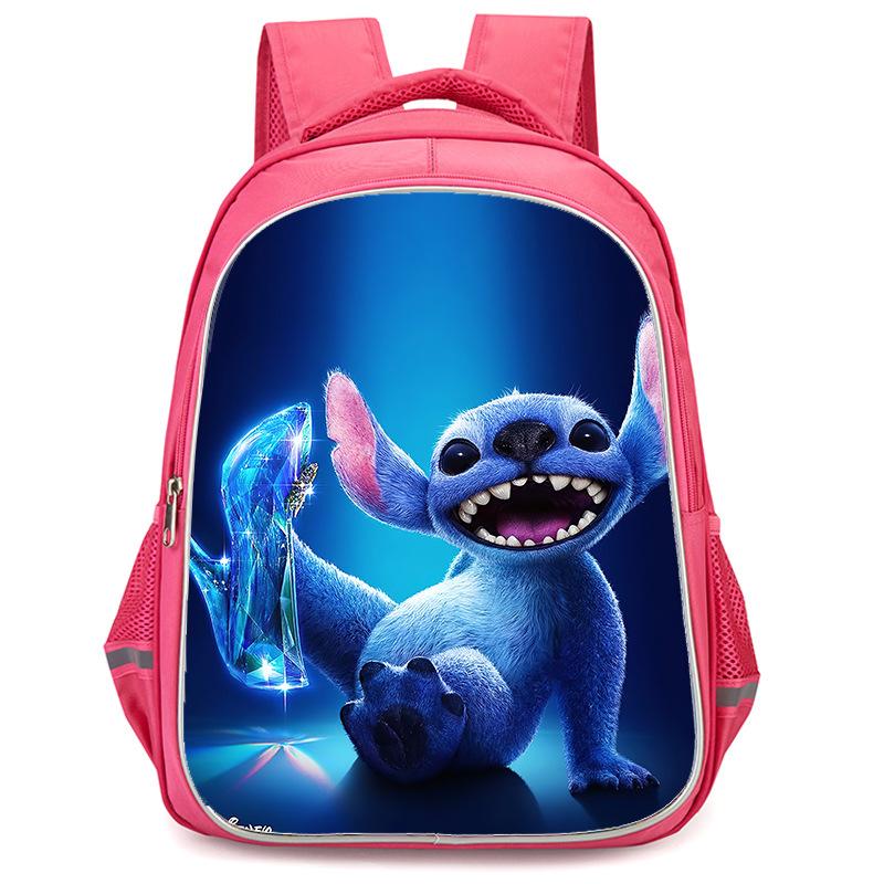 Stitch Peripheral Anime Backpack Men'S And Women'S School Bags