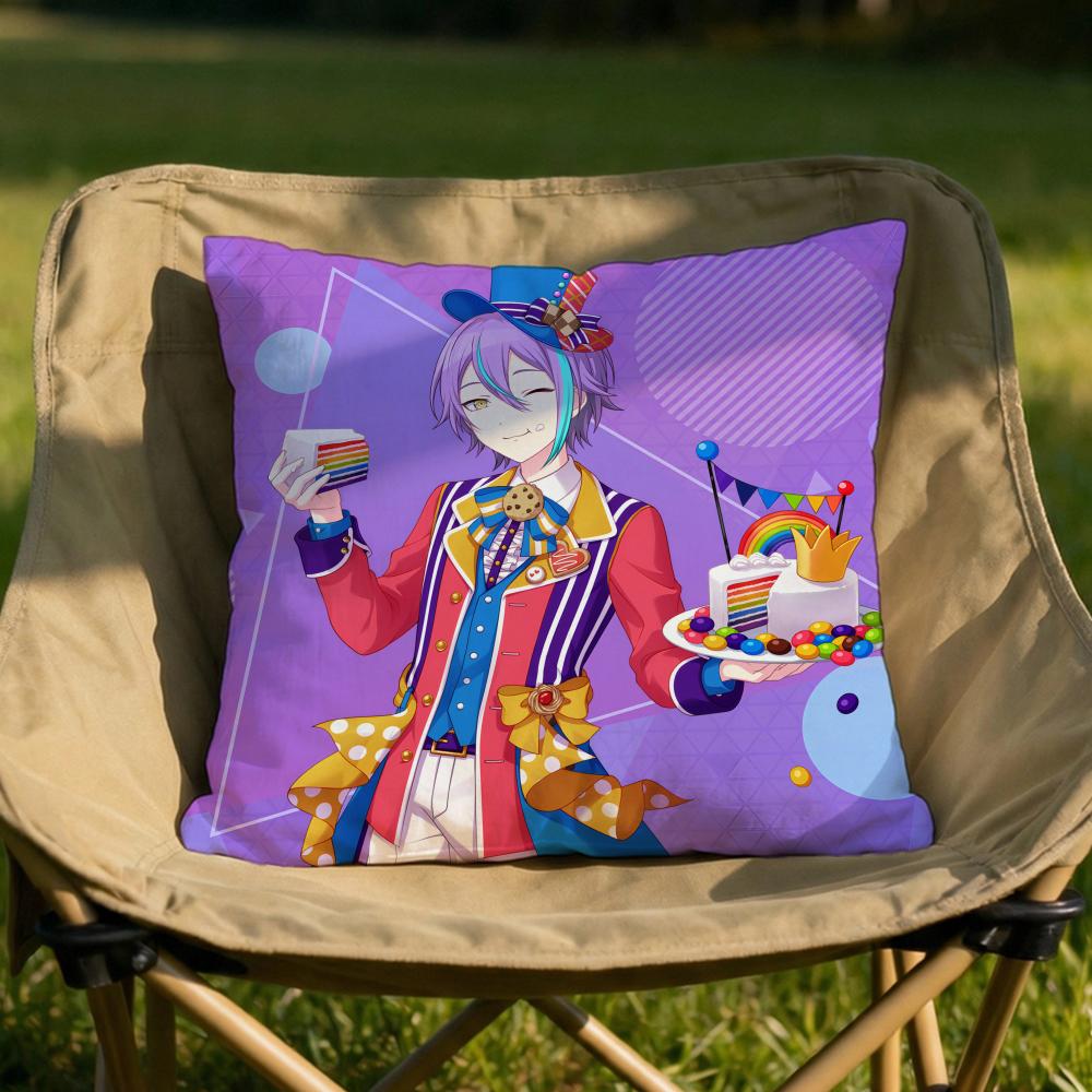 KKamishiro Rui Cushion Cover Soft Reversible Durable Pillow Cover MultiScene Use for Home Car Daily Comfort