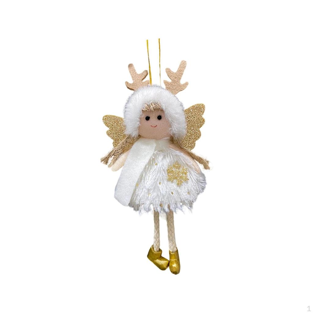 Doll Decoration Christmas Tree Pendant Decorative Home Decor DIY Crafts Xmas Girl Toy for Porch