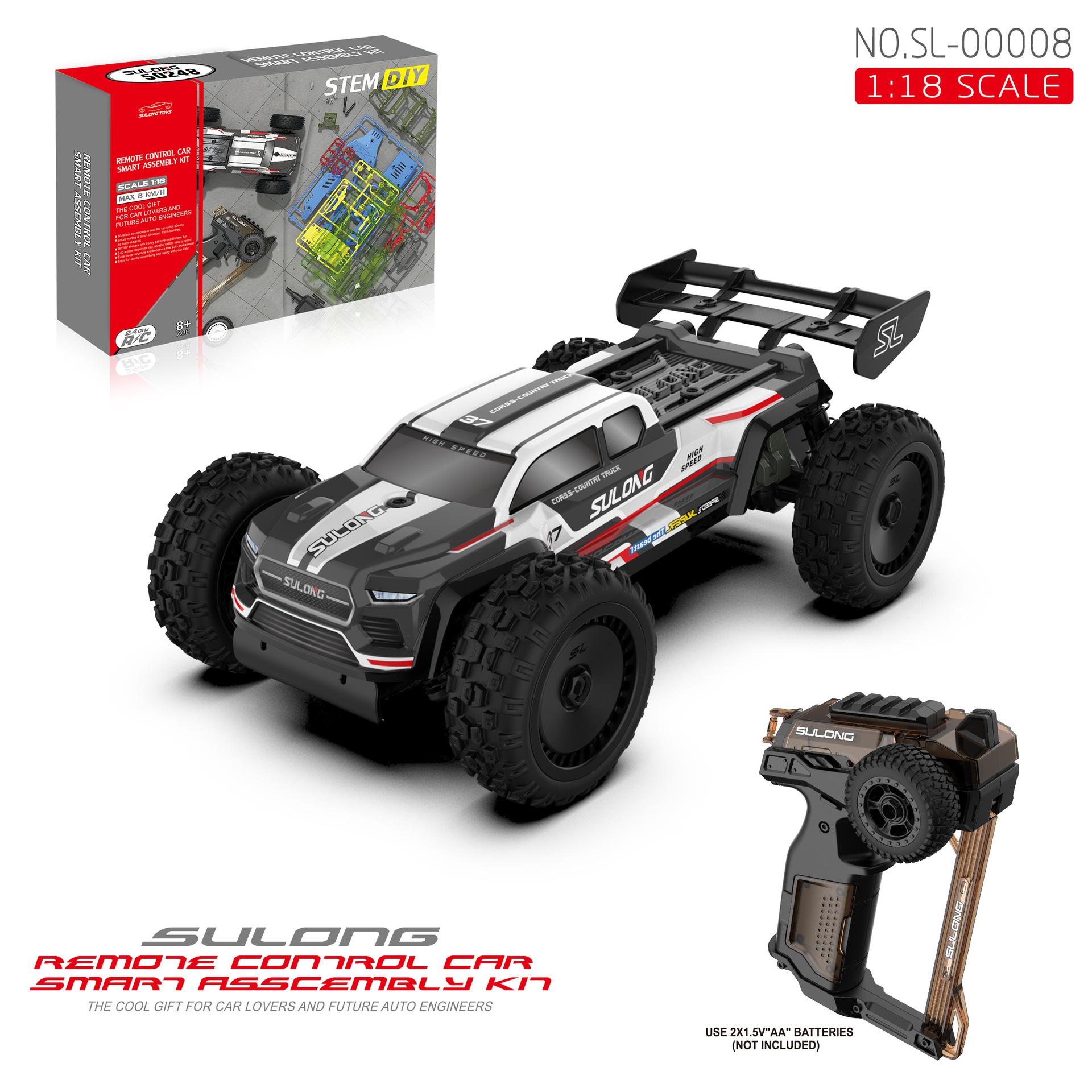 1:18 3 в 1 головоломка DIY набор дистанционного управления внедорожники автомобиль — фото 10