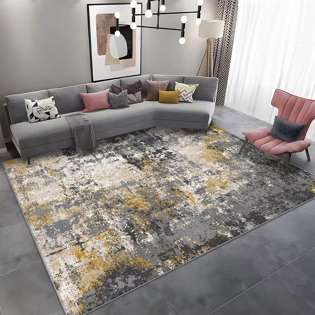 Ink Flow Abstract Carpet Living Room Decoration Home Washable Ink-Dyed Large Rugs 200x300 Coffee Tables Non-slip Soft Floor Mat