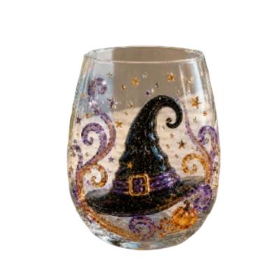 Halloween Glassware Decorative Glass for Seasonal Home Decor