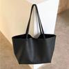 Large-capacity Single-shoulder Bag, Stylish Twin-compartment Bag, Simple and Elegant Tote Bag
