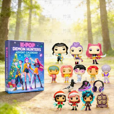 Mystery Blind Box - Christmas Advent Calendar with Collectible Characters. Exclusive Surprise Toys