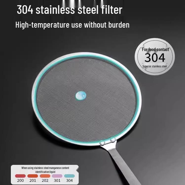 Edelstahl Schaumlöffel und Sieb für die Küche