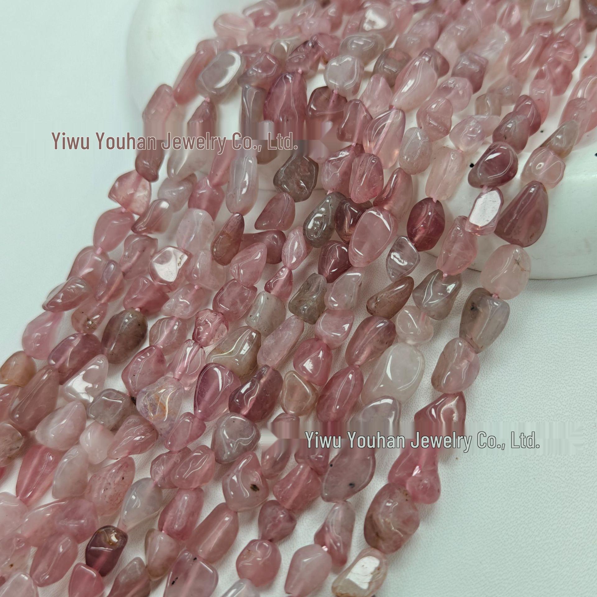 

Нерегулярні натуральні кам яні чіпси для DIY прикрас 6mm about 38cm long