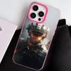 Game Delta Force Jelly Double layer Rose Red Mobile Phone Case for iPhone 17 16 15 14 13 12 11 Air Pro Max Plus Protective