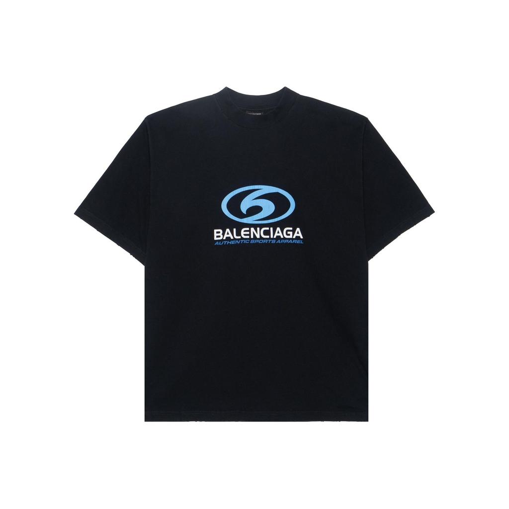 Balenciaga SS24 T Shirt Loose Fit Men's Black 764235TPVU61165