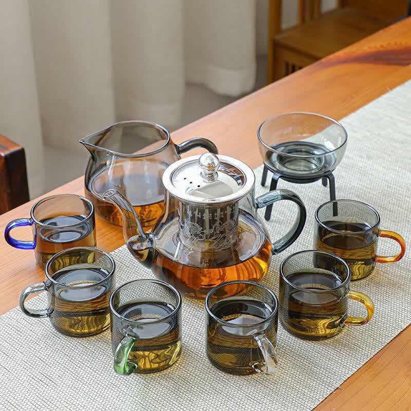 UOSO Heat-Resistant Glass Kung Fu Tea Set