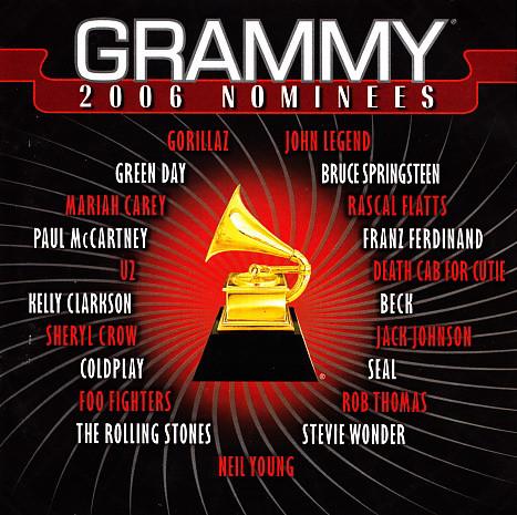 

CD VARIOUS 2006 Grammy Nominees 82876742772 Grammy Recordin 2006 US Rock Used