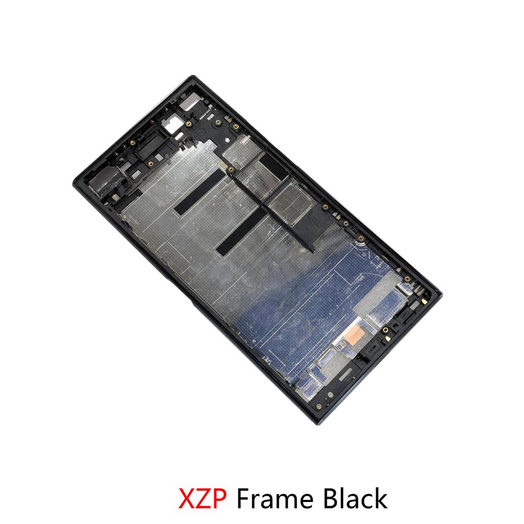 Scocca Posteriore Per Sony Xperia XZ Premium XZP G8141 Parti Telaio Centrale Copertura Sportellino Batteria Parti di Ricambio