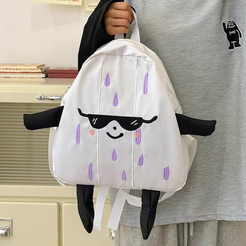 Adorable 2024 Summer Japanese Style Cute Cartoon Garlic Backpack For Students