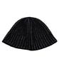 SK8ER ROCK Tone On Tone Cross Beanie ((Black))