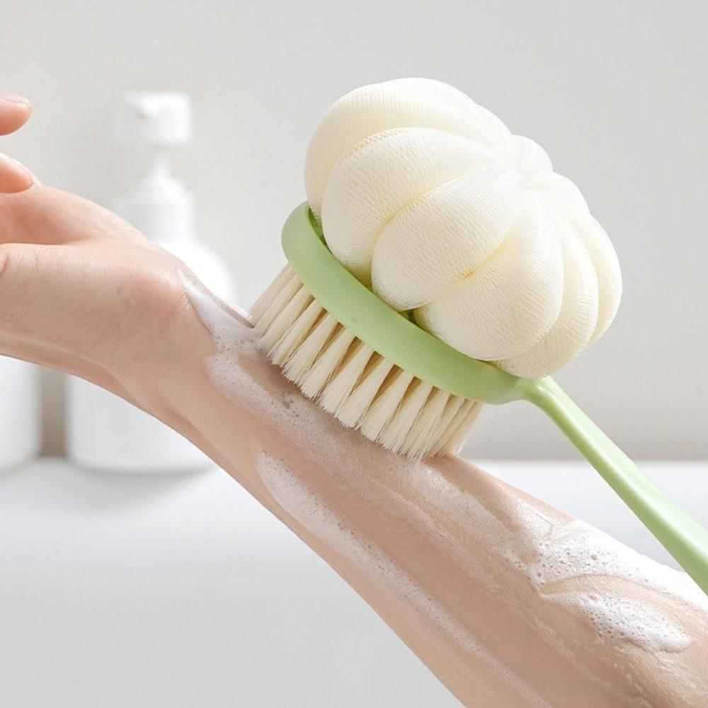 Long Handle Bath Brush Soft Bristles Back Scrubber Creative Shower Body Brush Skin Exfoliating