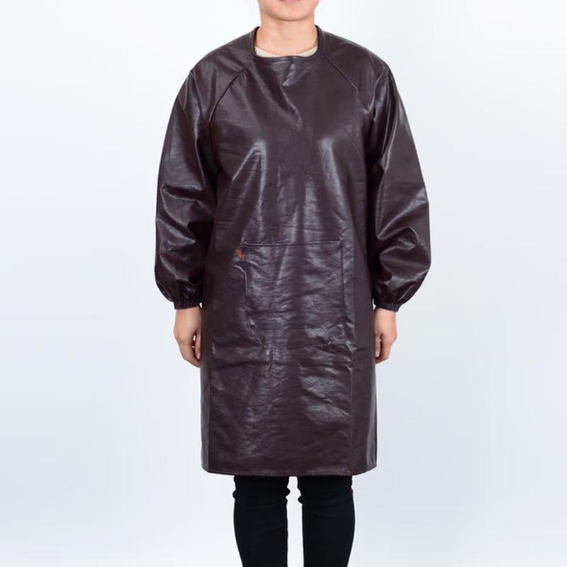 

COFLYEE Waterproof Oil-Proof Full-Body Apron with Sleeves