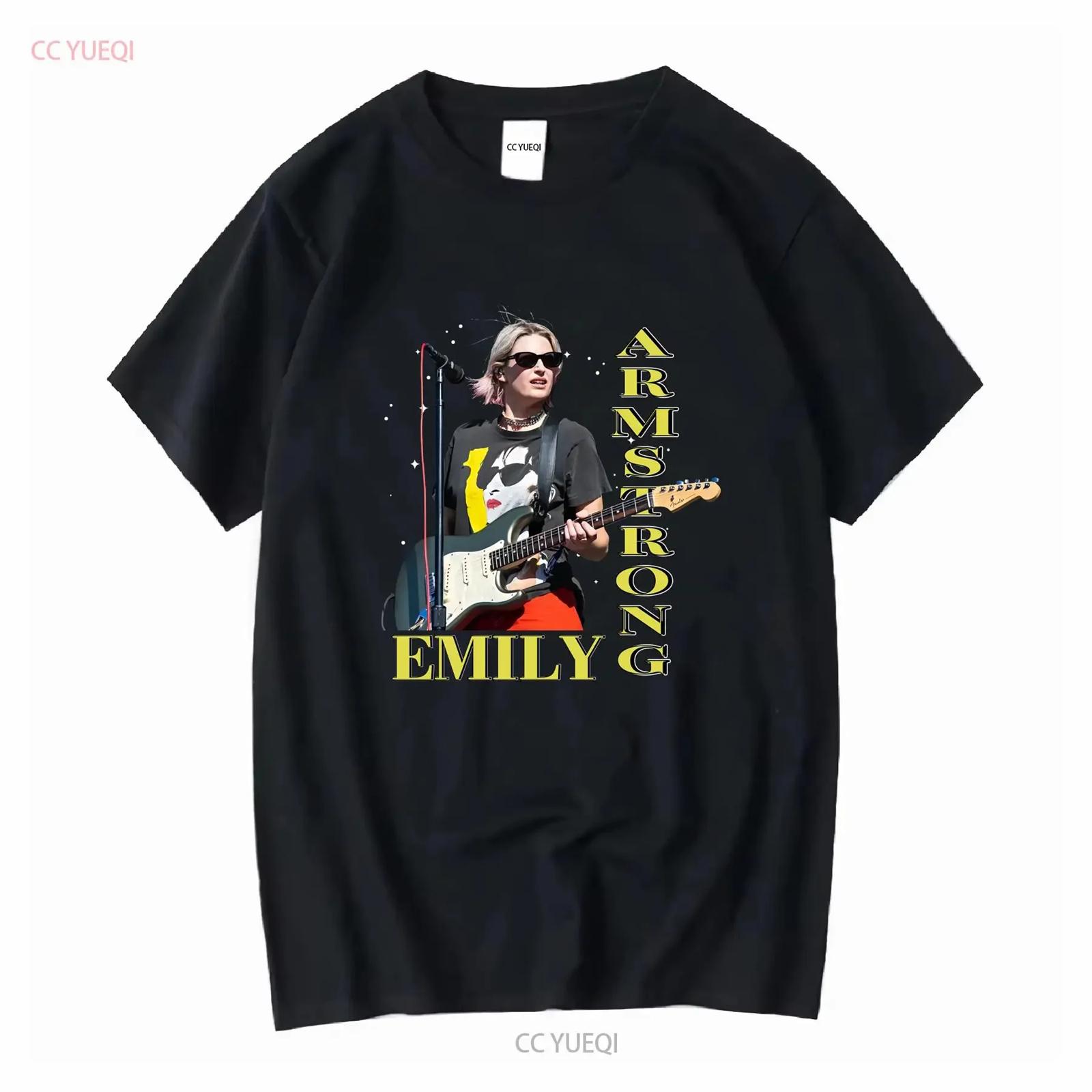 

Super Fresh New Arrivals Emily Armstrong T Shirt Homage Vocalist Rock Girl 90s Fans long or short sleeves vintage Washed homme XXXXXL різнокольоровий