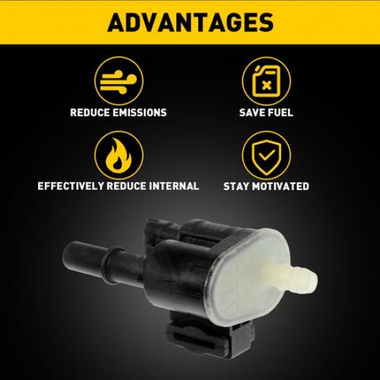 Vapor Canister Purge Control Valve For 2014-2018 Jeep Grand Cherokee Cherokee EA
