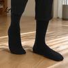 Soft Combed Cotton Footwear Men's Dress Socks Comfortable Crew Sock Solid Striped Plaid Dotted Breathable Business Socks Long Large for