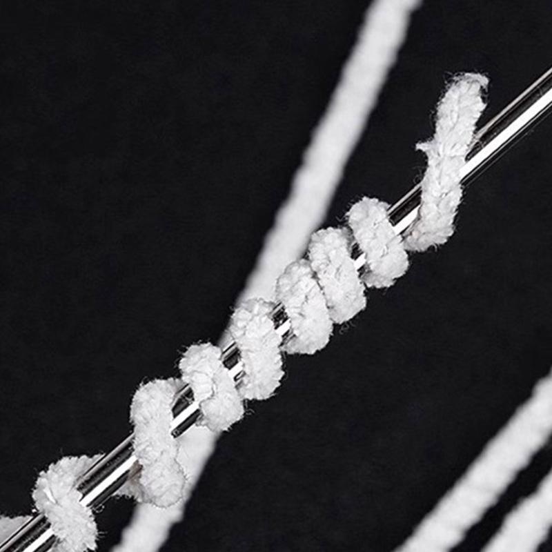 Set mit 100 Baumwoll-Flötenreiniger-Stäbchen Flexible Hygienische Stäbe Geeignet für Holzblasinstrumenten-Wartungswerkzeug