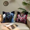 G-Gundam Cartoon R-Robot Maple Design Cushion Cover Happy Autumn Harvest decor Holiday Decorati Pillow Cover