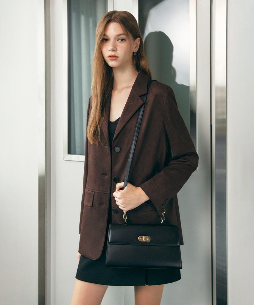 Clave Lena Black Tote Bag