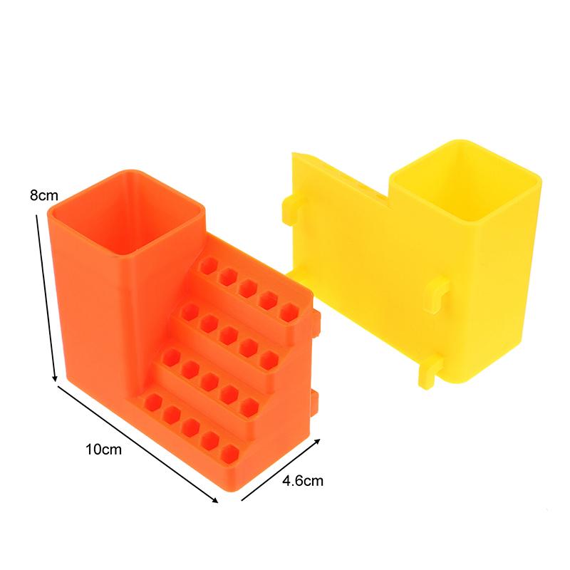 Screwdriver Organizer Wall Mount Utility Storage Rack For Screwdrivers Calipers Small Tool Screw Driver Holder For Garages Homes