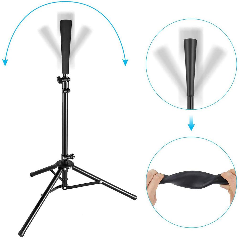 Batting Tee Topper Replacement Rubber Holder Batting Training Bracket Replacement Horn Tube for Baseball and Softball