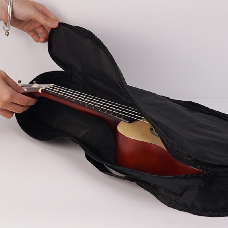 21palcová ukulele pro domácí cvičení, přenosná ukulele, učící kytara, dřevěná textura, pro hudební studenty a cestovní nadšence
