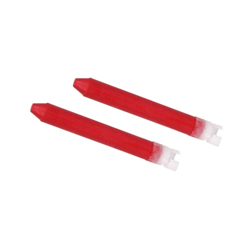 Kitpas Architectural Marking Chalk Kitpas Holder Refill, 2-Pack, Red, KH-R