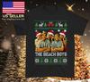 The Beach Boys Weihnachten Hässliches schwarzes T-Shirt kurzärmelig Alle Größen Unisex T-Shirt