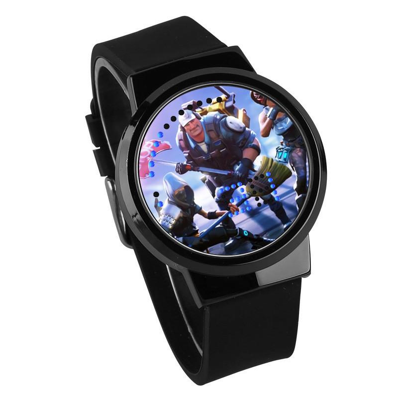 Hra Kompetitivní Střelba Světelný Dotykový LED Kreativní Elektronické Hodinky