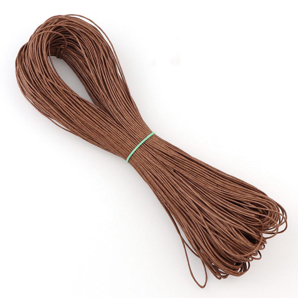 Colorful Korean 1.0mm Wax Cord for Handmade Necklace Weaving and Beading