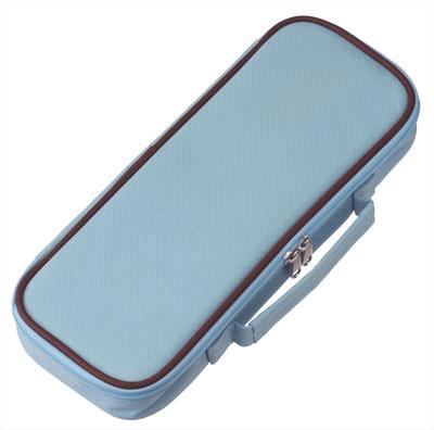 Raymay Fujii Pencil Case, Large Capacity, Top Liner with Pocket, Light Blue, FSB133H