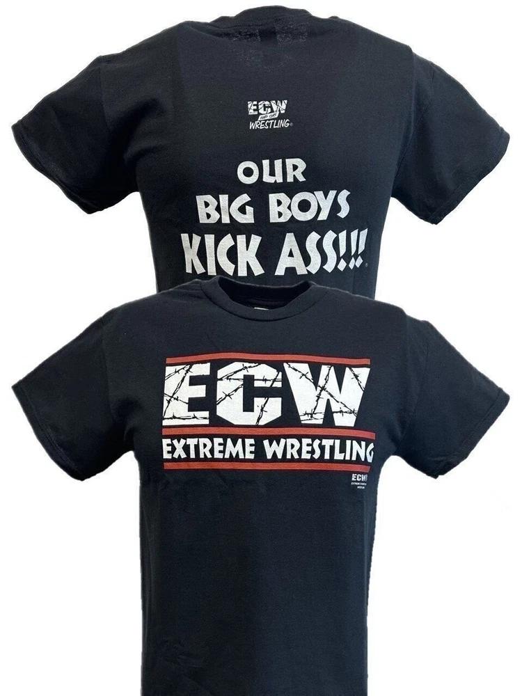 ECW Extreme Championship Wrestling Big Boys Black Tshirt M