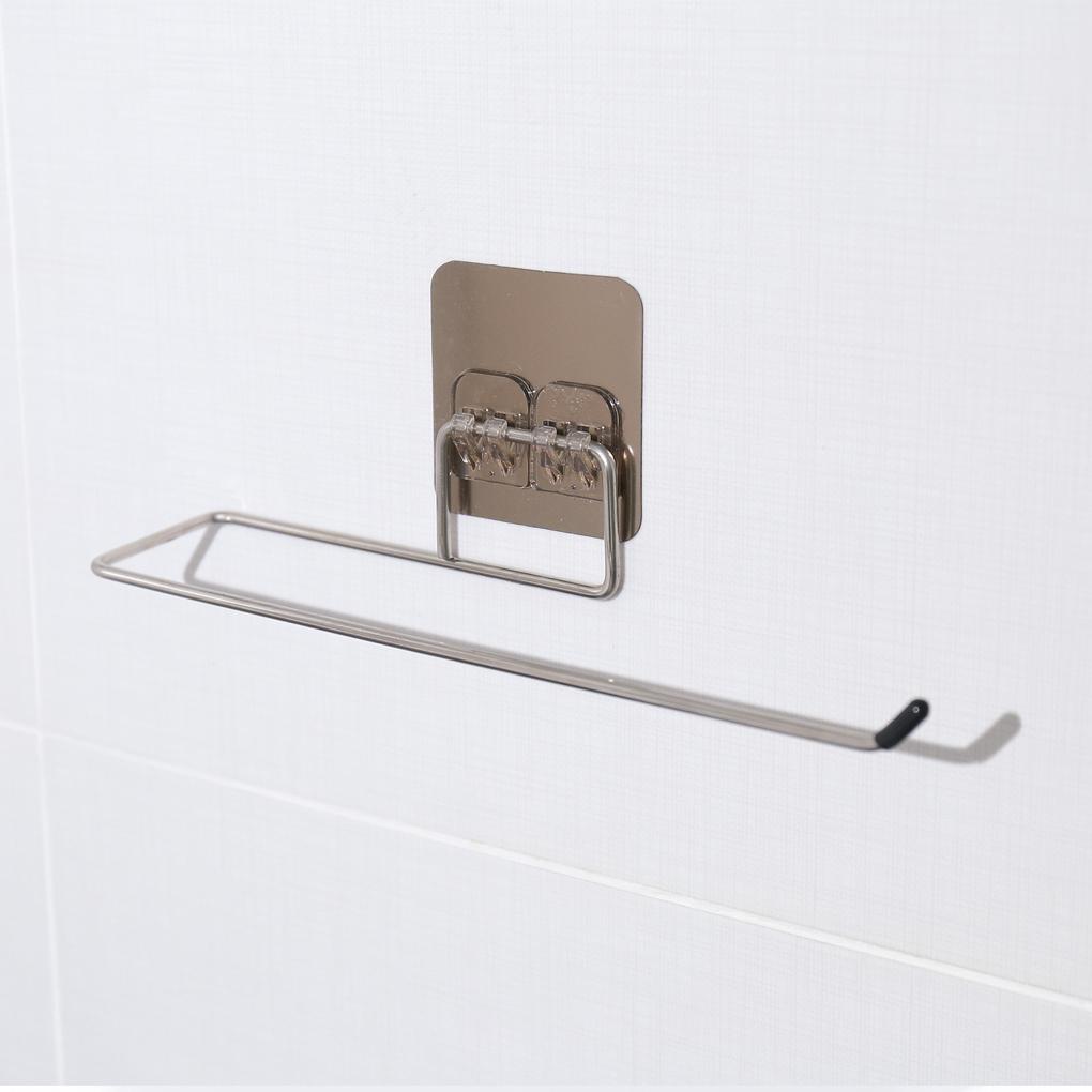 Hanging Toilet Roll Paper Holder Mount Rack Bathroom Dispenser Metal Towel Stand Kitchen Home Storage Accessories Item