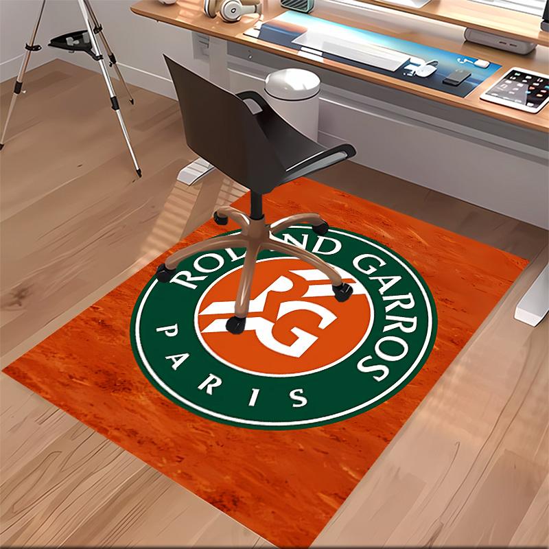 The French Open Print Area Rug-Soft,Washable Non-Slip Indoor Mat Office Chairs,Living Room,Home Office Decorative Rug