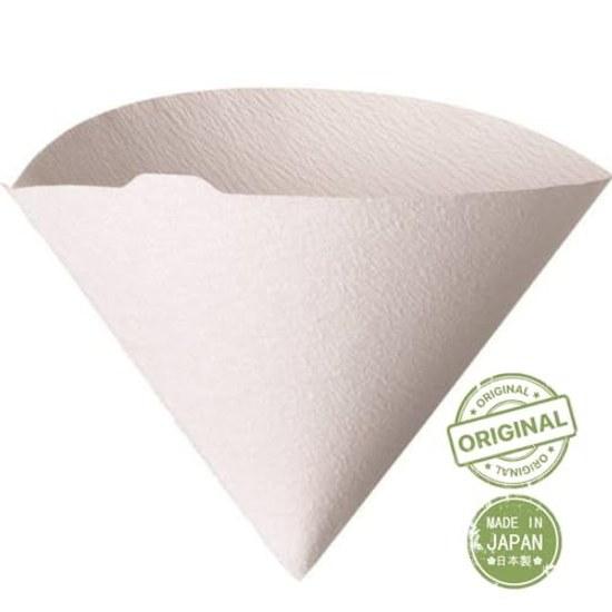 Hario V60 Paper Filter 03W 1-6 Cups 40 Sheets VCF-03-40W