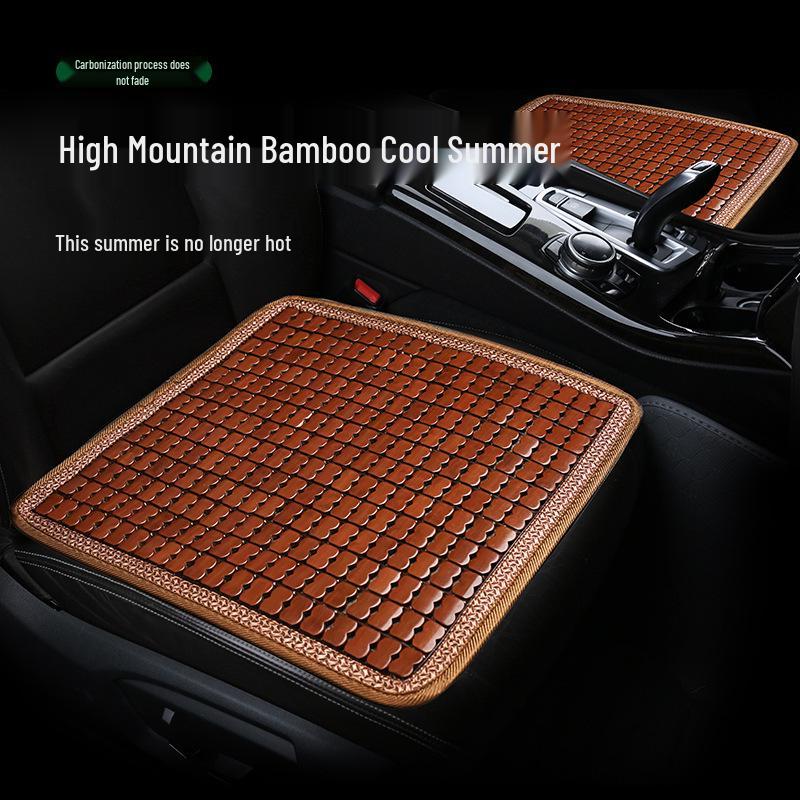 

Universal Bamboo Car Seat Cushion - Cool Summer Mat for All Seasons