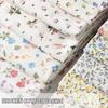 0.5m/2m Rural Style Pure Cotton Small Floral Printed Fabric for Sewing Dresses Decorative Cloth Handmade DIY Clothing Fabrics