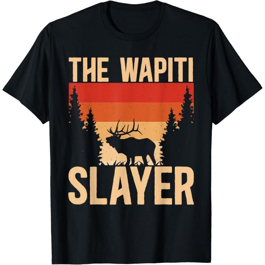 

Elk Hunter The Wapiti Slayer Elk Hunting T-Shirt XXXXXL чёрный