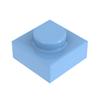 [Funbrick] 50PCS Plate 1x1 3024 Compatible Famous Small Particle Classic Building Blocks Educational Creative Toys MOC DIY