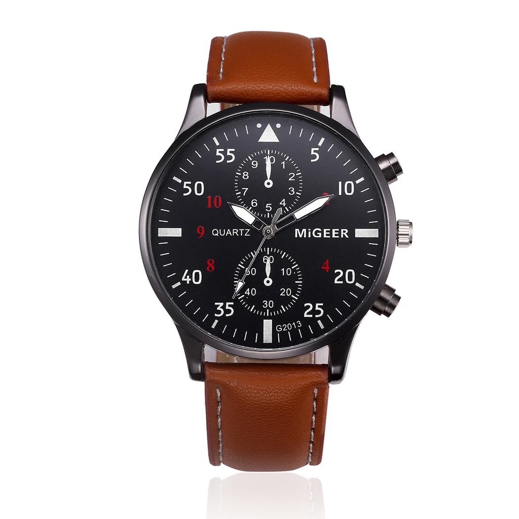Top Brand Fashion Men Watches Luxury Man Business Quartz Wristwatch Leather Belt Casual Sports Watch Men's Clock reloj hombre