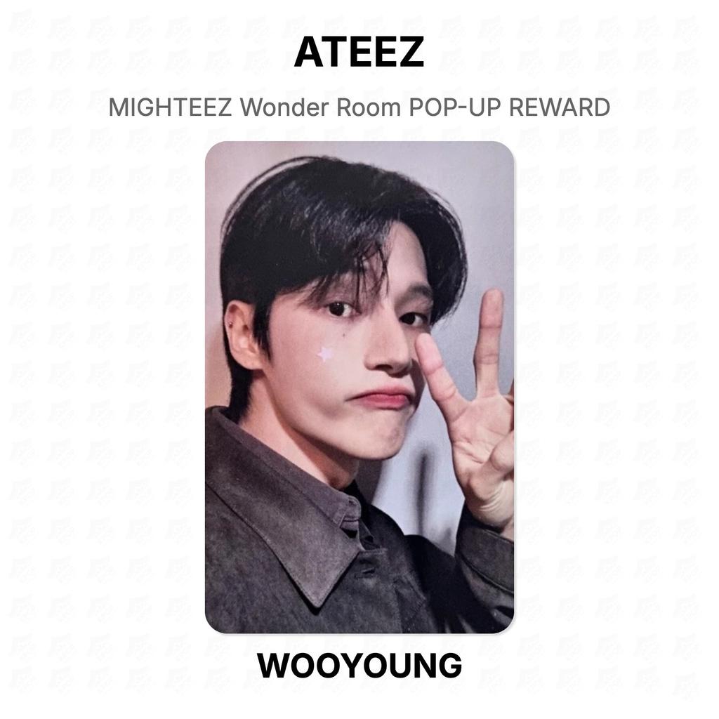 ATEEZ MIGHTEEZ Wonder Room POP-UP REWARD Official Photocard