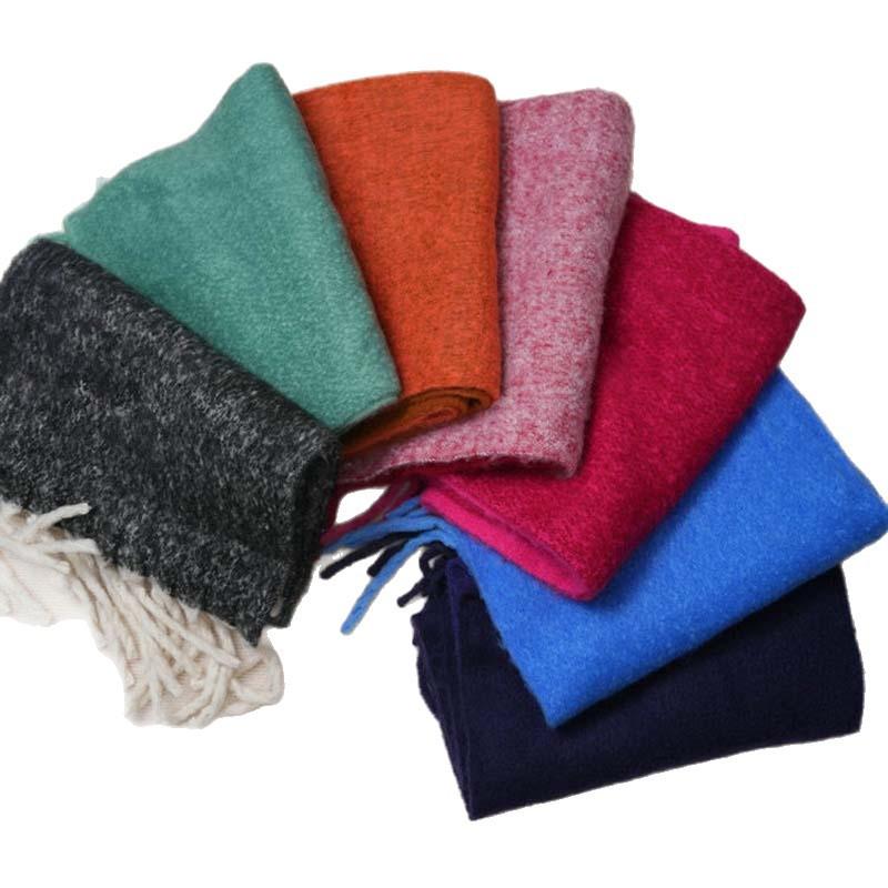 New Maillard imitation cashmere plaid scarf women's winter high-end versatile shawl thickened warm scarf